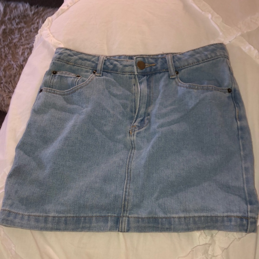 Forever 21 Jean Mini Skirt